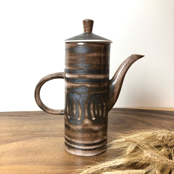 Cinque Ports Mid Century Modern Ceramic Teapot
